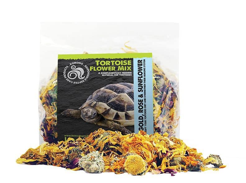 39064529837929238b1b7346321d0d67 Komodo Tortoise Flower mix 60g lecznicze kwiaty dla żółwi - obrazek 1