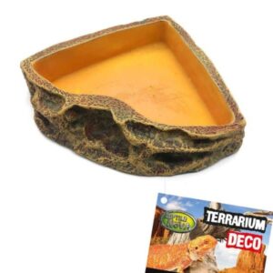 miseczka narożna do terrarium