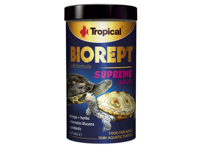 45c9771705a41d1a605eaba1f28ebf00 Tropical Biorept supreme adult 100ml Pokarm dla dorosłych żółwi wodno-lądowych - obrazek 1