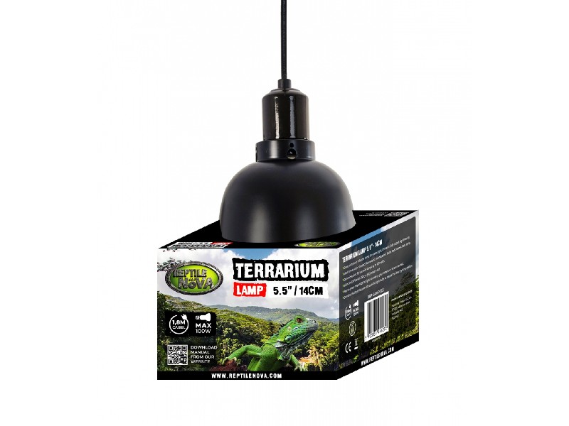 53f8d4ebdc4b0f49b2ea322571b60092 Aluminiowy reflektor UV Reptile Nova REP-LAMP-5.5 14cm - obrazek 1