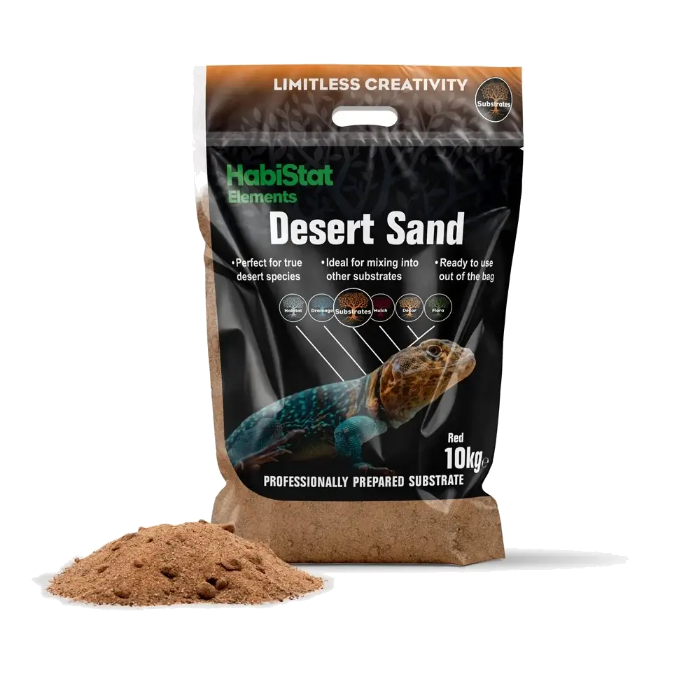 HabiStat Desert Sand Red 10 kg – ciemne opakowanie serii Elements