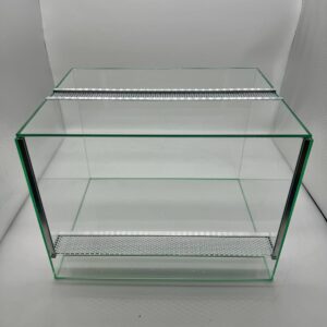 szklane terrarium 40x30x30 dla owadów gadów