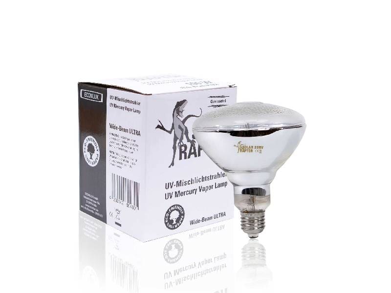 b742ddaf4dd1666b6abd3260f343f222 Żarówka rtęciowa 160W MVL UVB Solar Raptor - obrazek 1