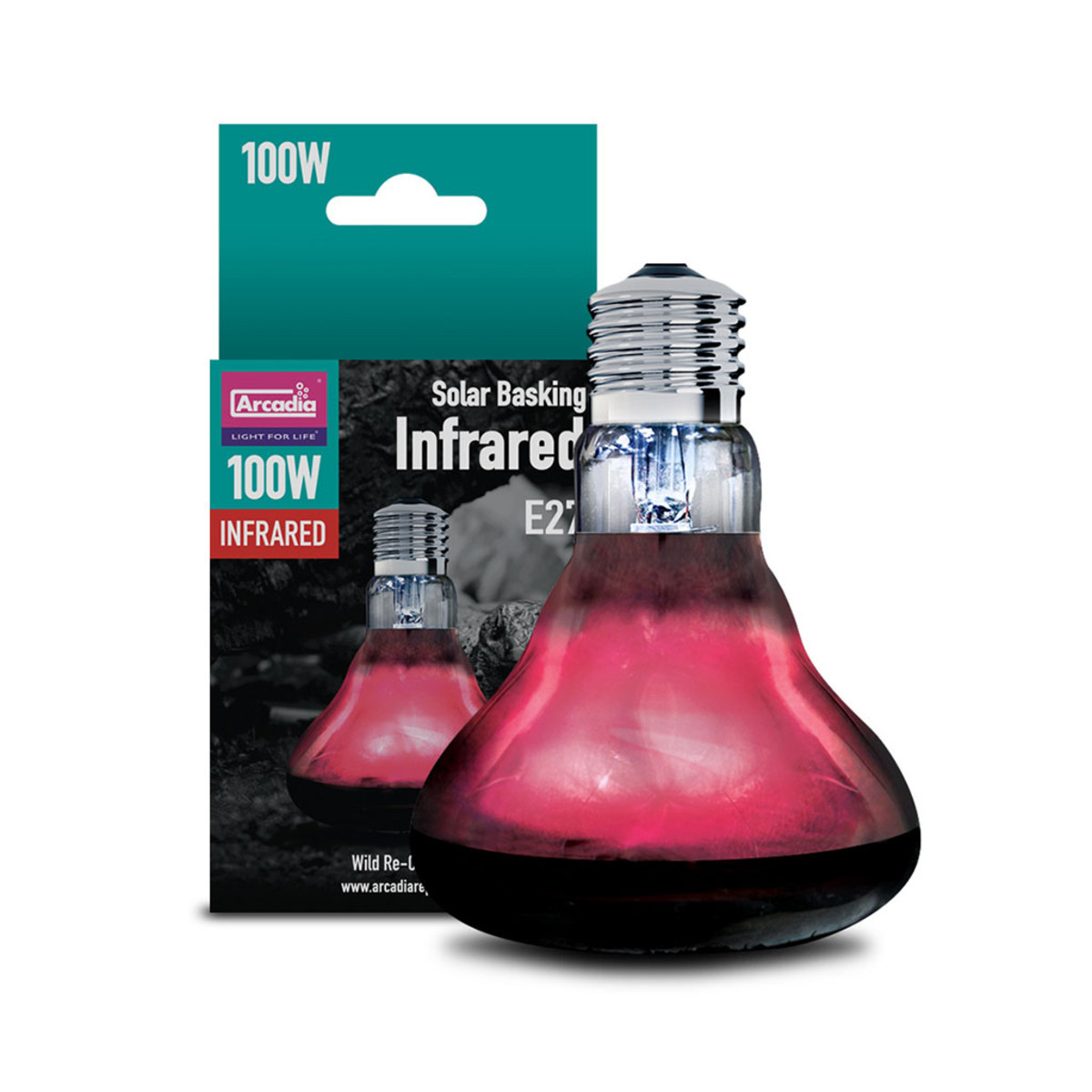 Arcadia Basking InfraRed 100W.jpg Arcadia Basking InfraRed 100W