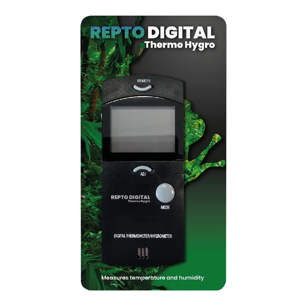 REPTO THERMO HYGRO – cyfrowy termometr i higrometr do terrarium